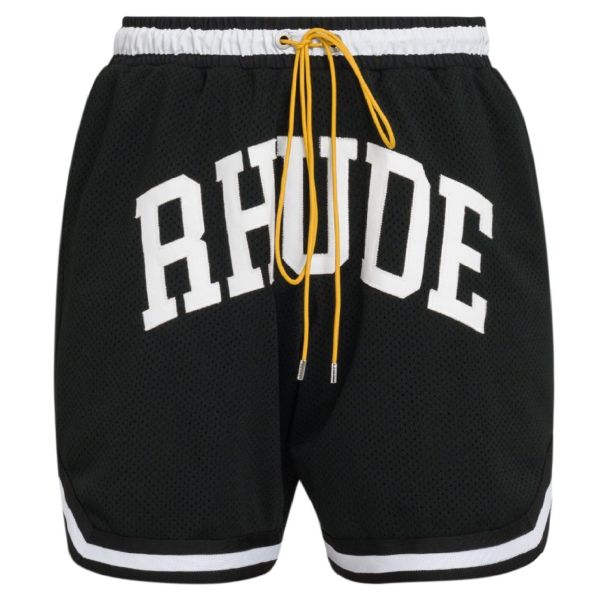 Rhude Collegiate Basketball Korte Broek Zwart
