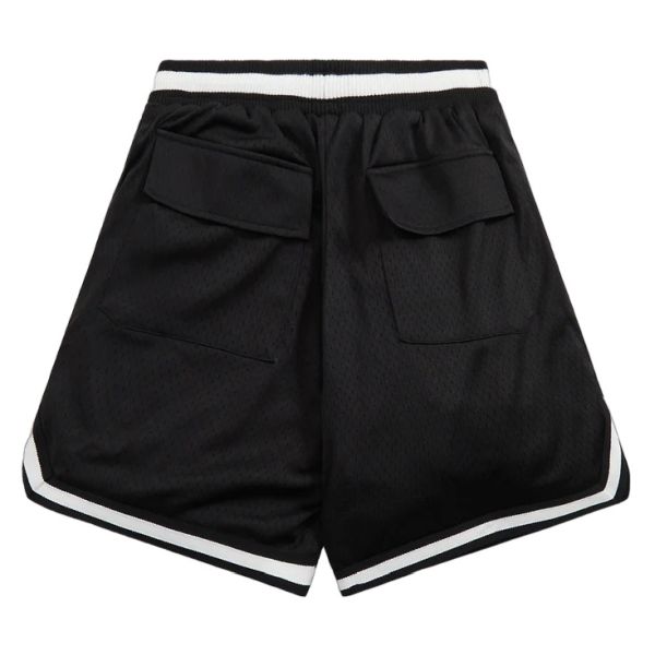 Rhude Court Logo Korte Broek Zwart