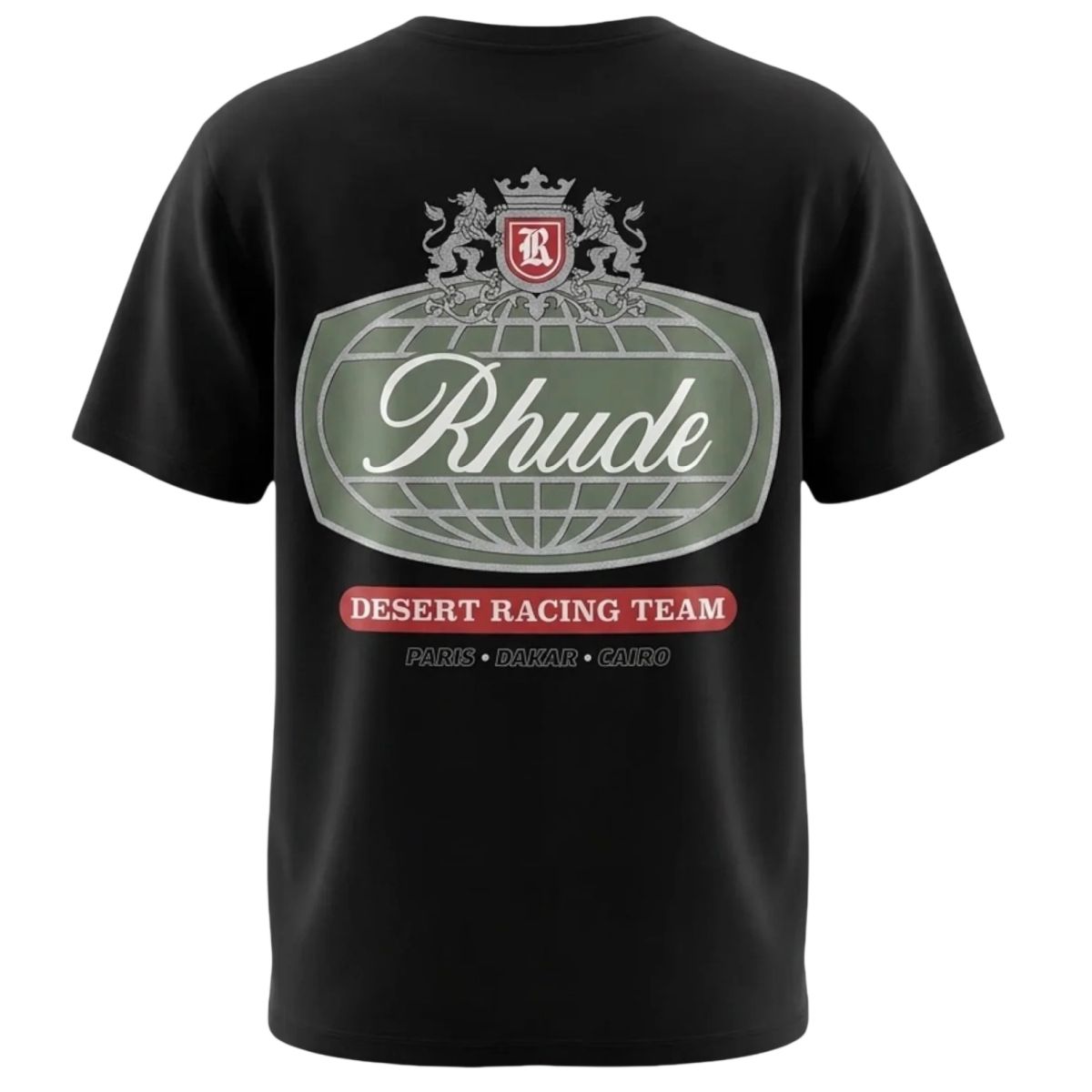 Rhude Desert Crest T-shirt Zwart