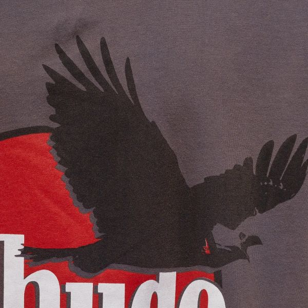 Rhude Eagle Logo T-shirt Antraciet