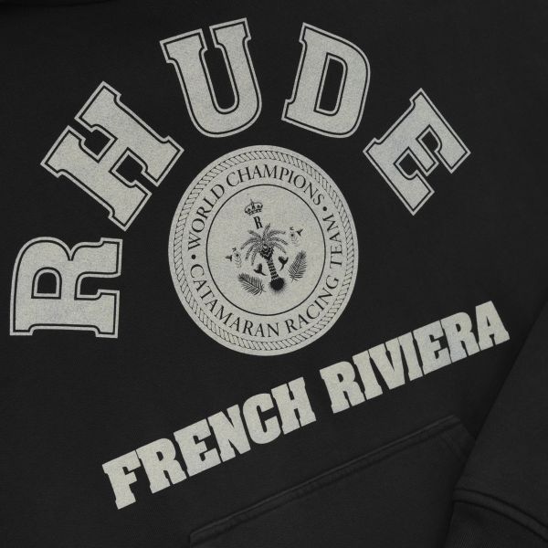 Rhude French Riviera Hoodie Zwart