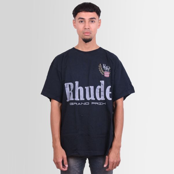 Rhude Grand Prix T-shirt Zwart