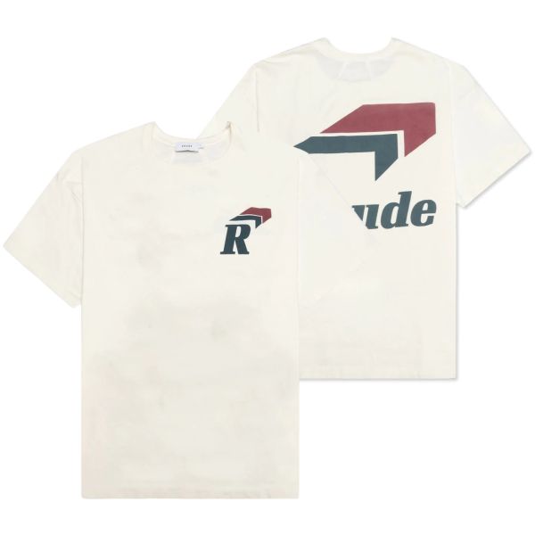 Rhude Logo T-shirt Off White