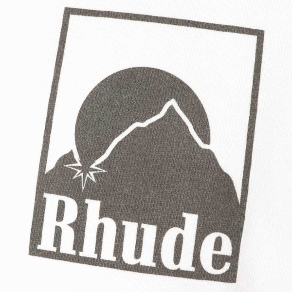 Rhude Moonlight Badge T-shirt Off White