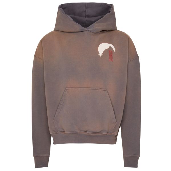 Rhude Moonlight Stamp Hoodie Antraciet