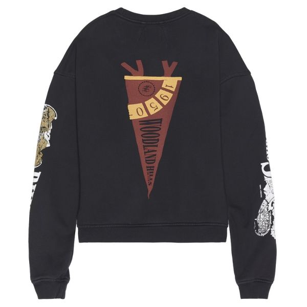 Rhude Pennant Flag Sweater Zwart