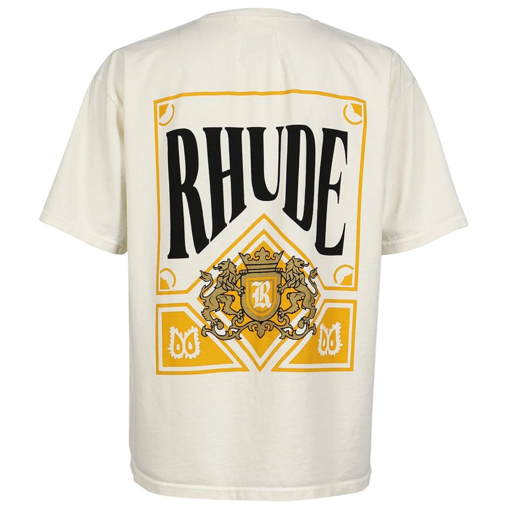 Rhude Playing Card T-shirt Off White