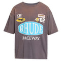Rhude Raceway T-shirt Antraciet