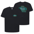 Rhude Racing Crest T-shirt Zwart