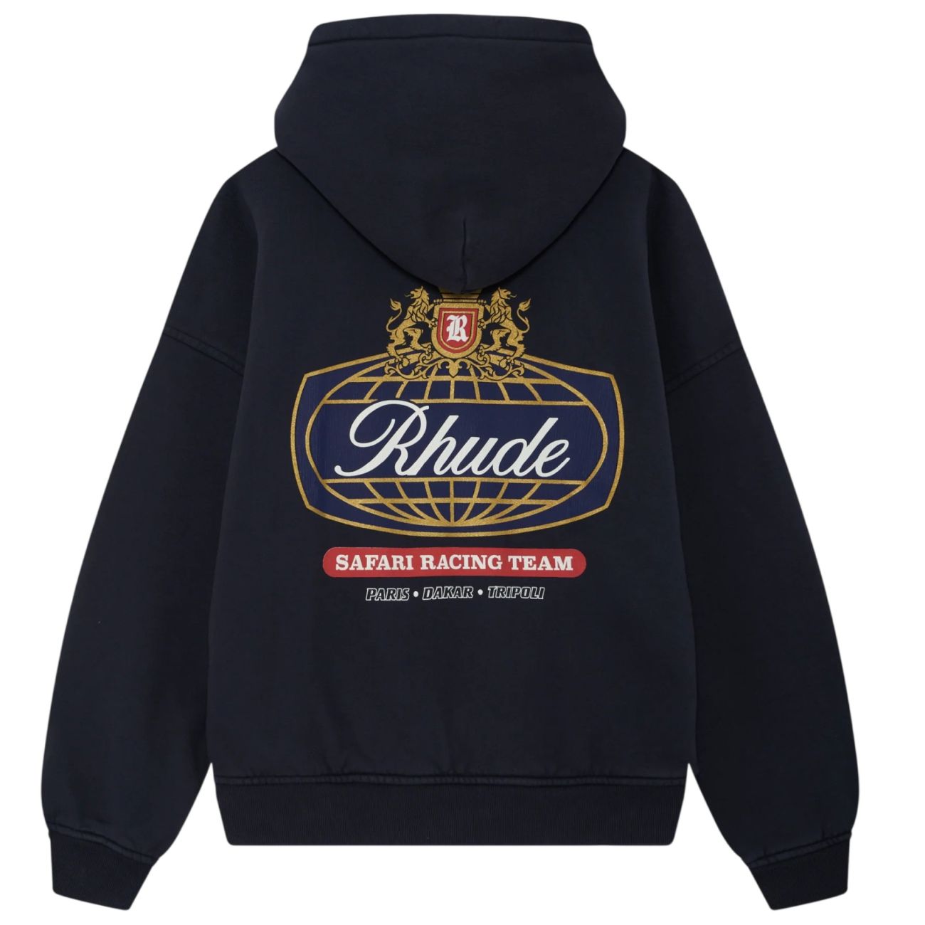 Rhude Safari Crest Hoodie Zwart