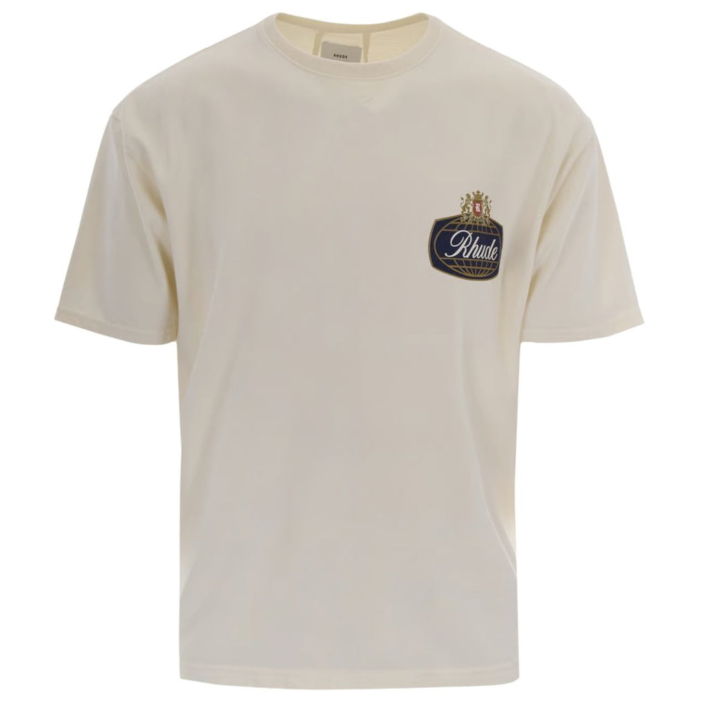 Rhude Safari Crest T-shirt Off White