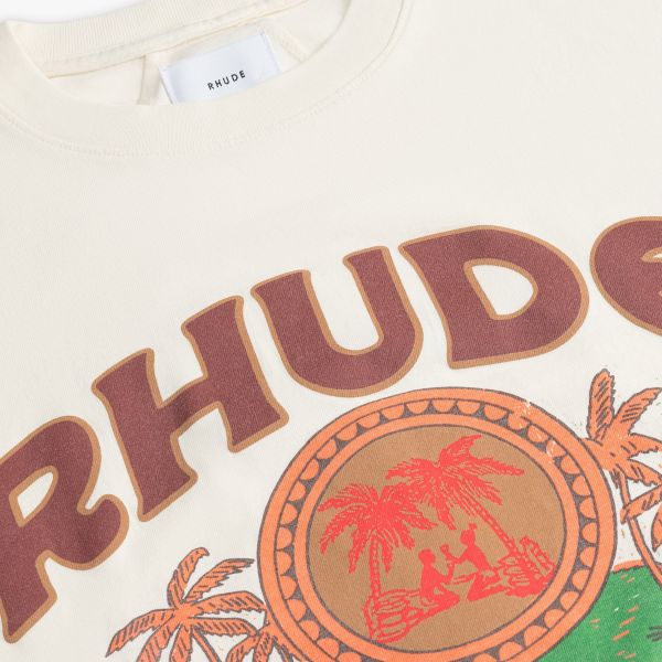 Rhude Saint Croix T-shirt Off White