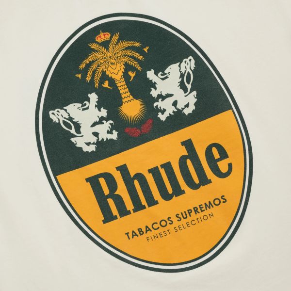 Rhude Tabaco T-shirt Off White