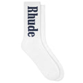 Rhude Vertical Logo Sokken Wit