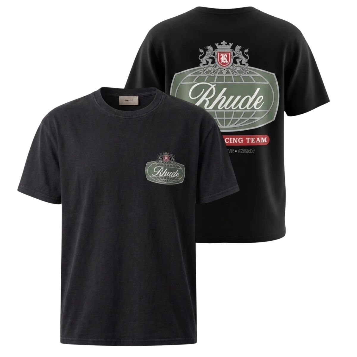 Rhude Desert Crest T-shirt Zwart