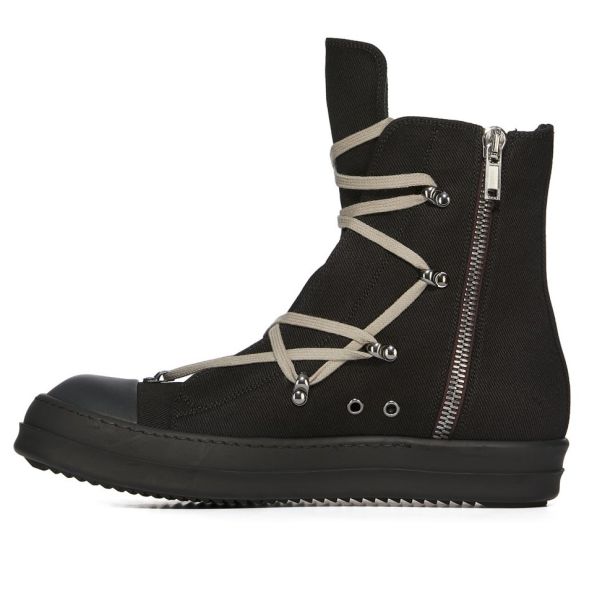 Rick Owens DRKSHDW Hexa High Sneaker Zwart