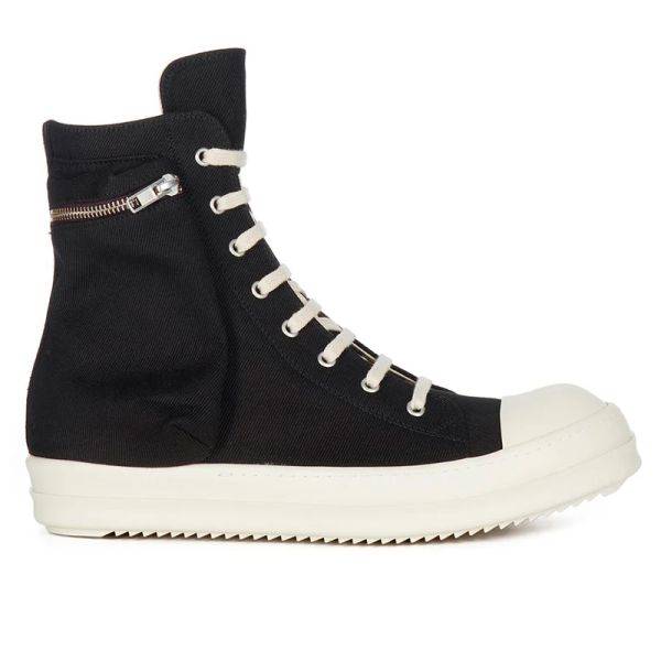Rick Owens DRKSHDW High Top Cargo Sneaker Zwart