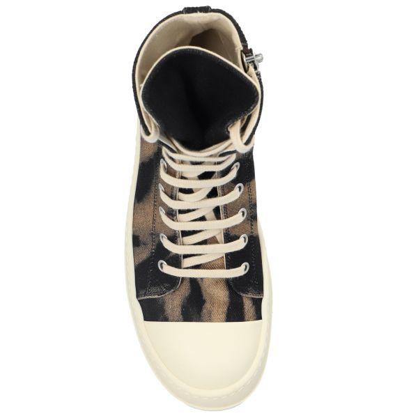 Rick Owens DRKSHDW High Sneaker Zwart