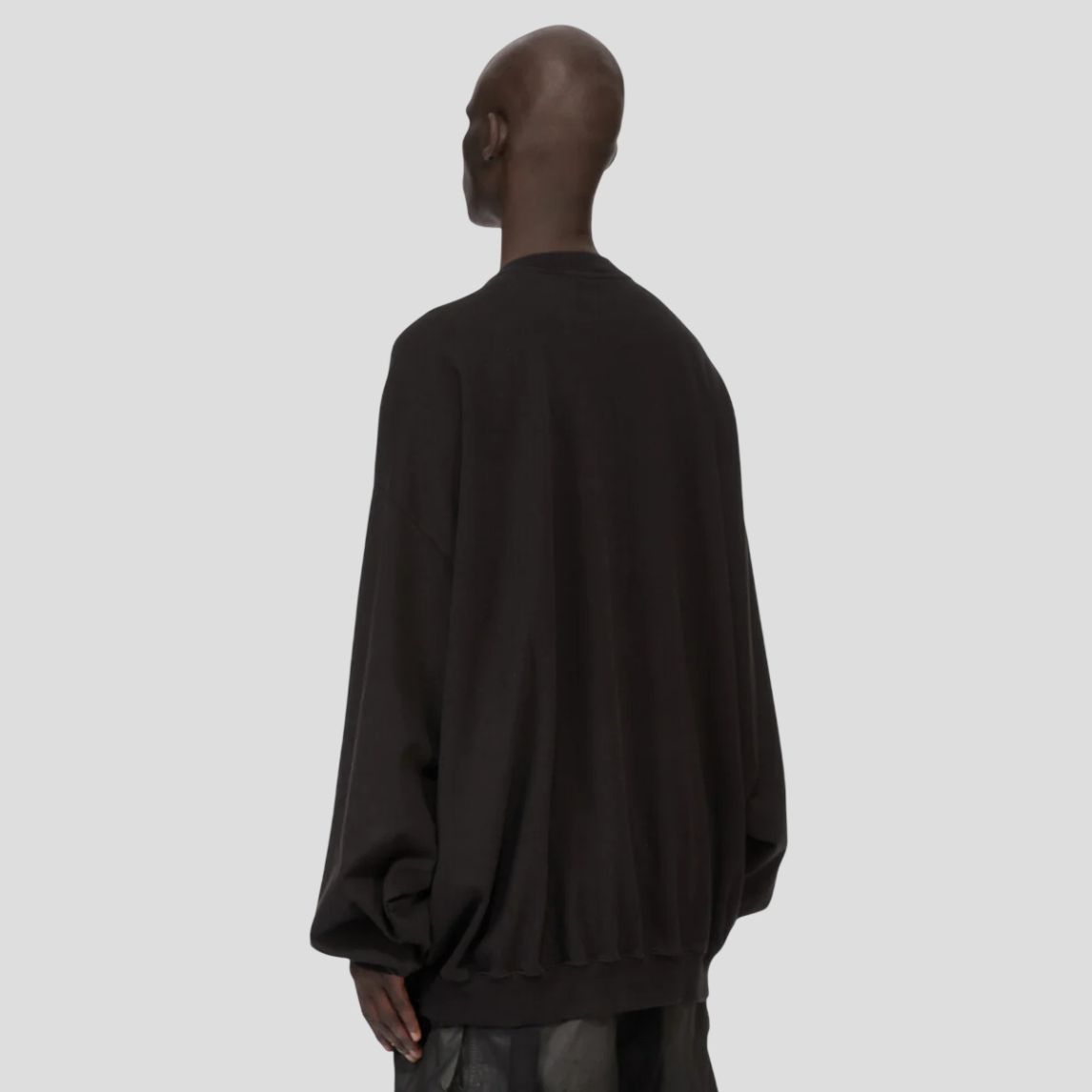 Rick Owens DRKSHDW Hun Longsleeve T-shirt Zwart
