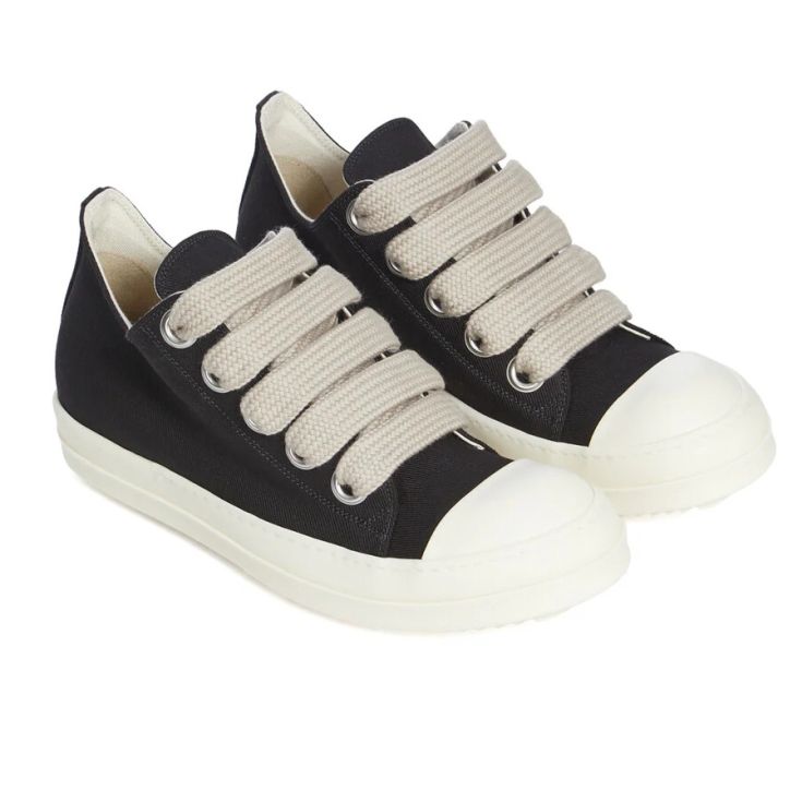 Rick Owens DRKSHDW Jumbolace Low Sneaker Zwart