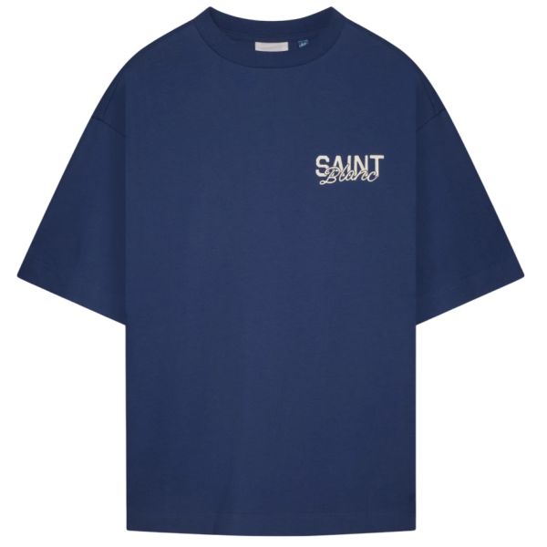Saint Blanc Apparel T-shirt Blauw