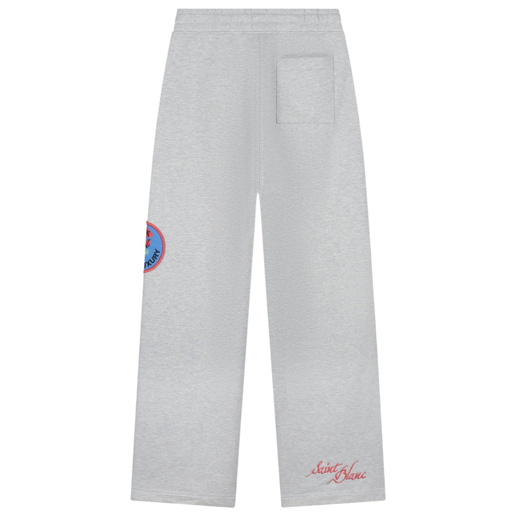 Saint Blanc Applique Loose Trainingsbroek Grijs