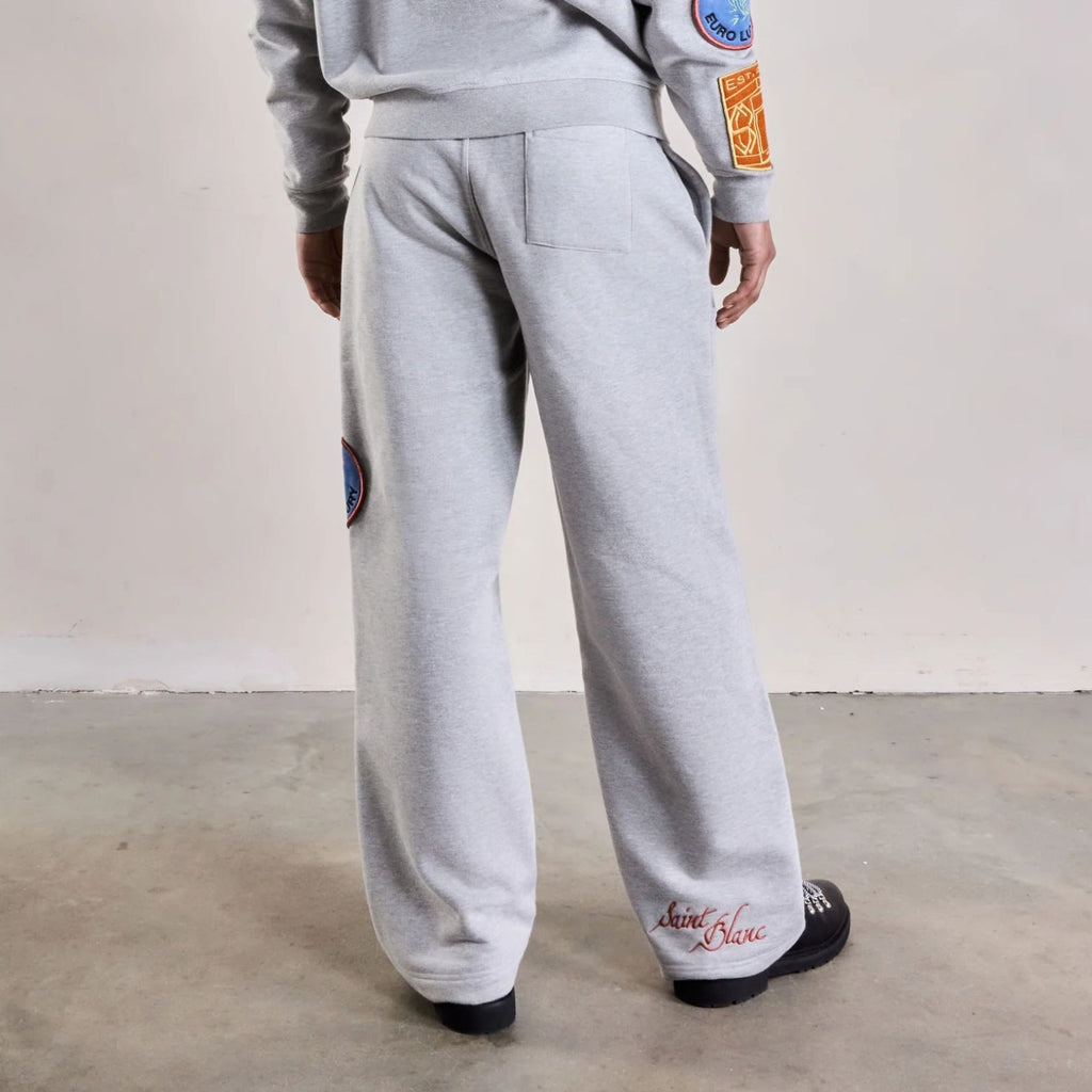 Saint Blanc Applique Loose Trainingsbroek Grijs