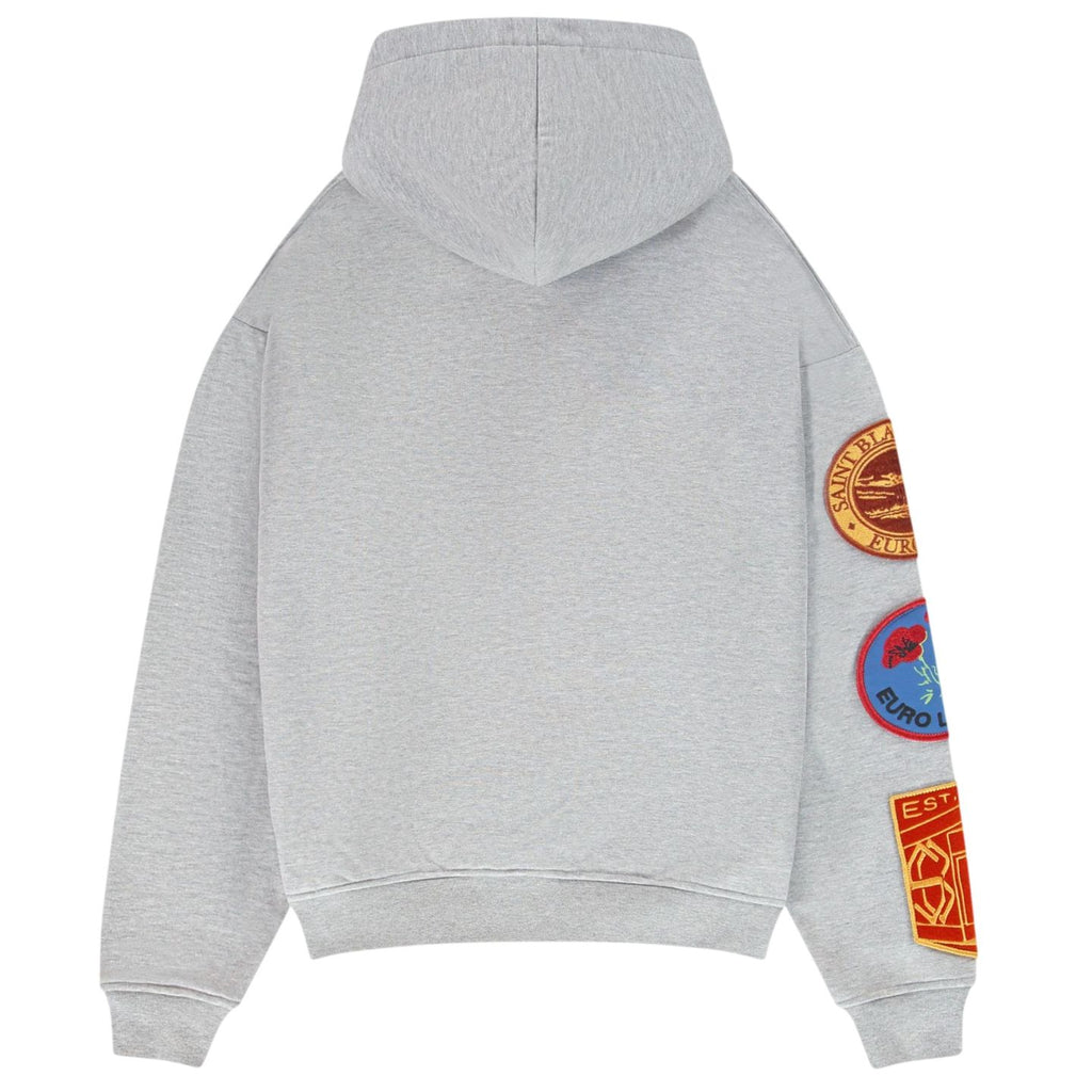Saint Blanc Applique Vest Grijs