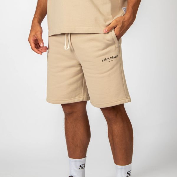Saint Blanc Blanc Korte Broek Beige
