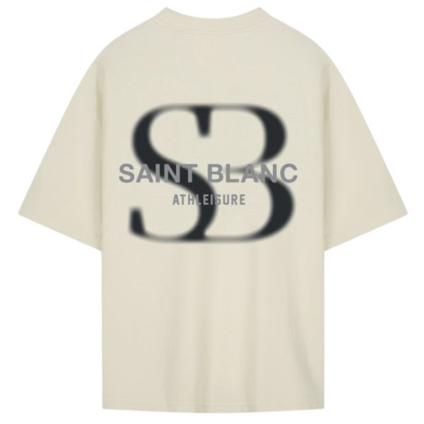 Saint Blanc Blurr T-shirt Off White
