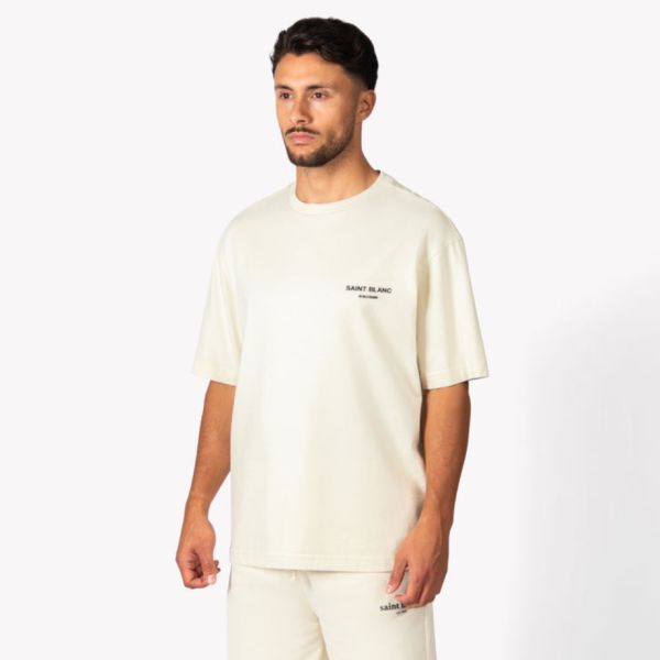 Saint Blanc Blurr T-shirt Off White