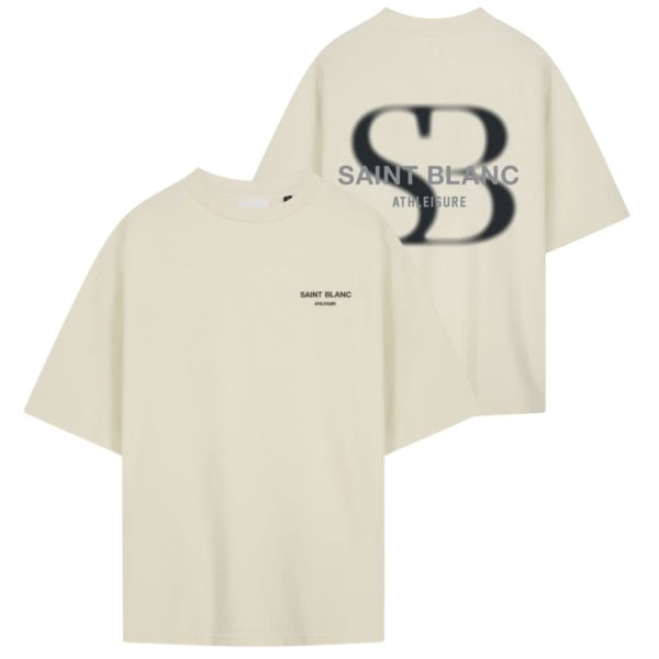 Saint Blanc Blurr T-shirt Off White