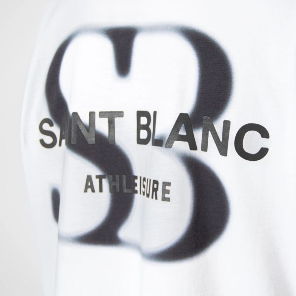 Saint Blanc Blurr T-shirt Wit