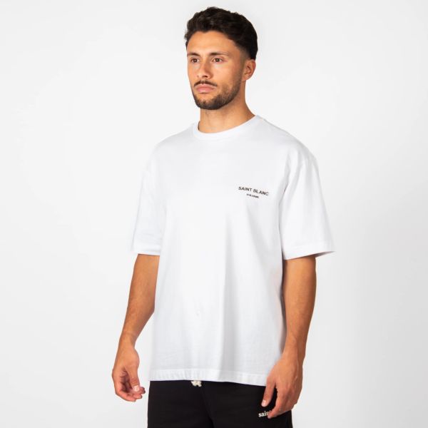 Saint Blanc Blurr T-shirt Wit