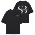 Saint Blanc Blurr T-shirt Zwart
