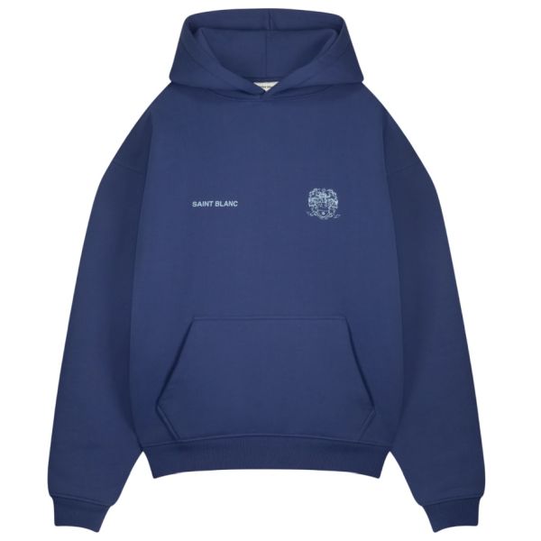 Saint Blanc Crest Hoodie Blauw