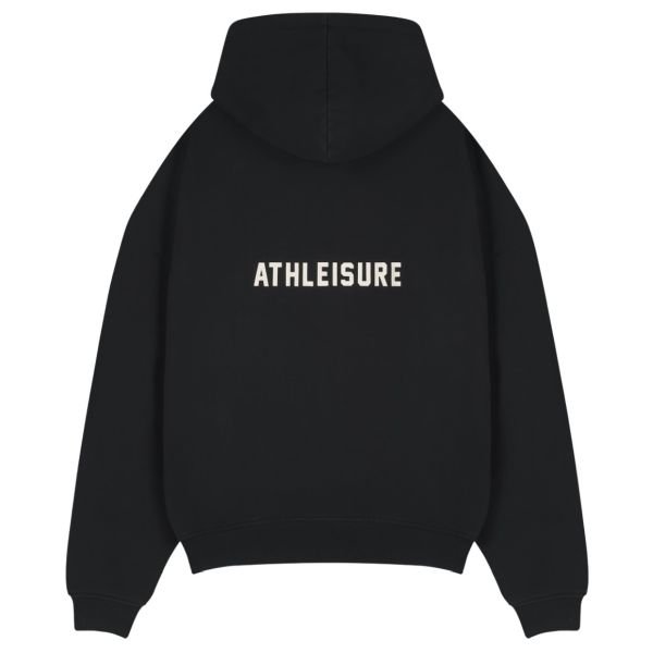 Saint Blanc Cut Hoodie Zwart