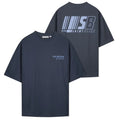 Saint Blanc Fine Line T-shirt Donker Blauw