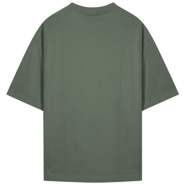 Saint Blanc Initial Logo T-shirt Donker Groen