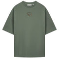 Saint Blanc Initial Logo T-shirt Donker Groen
