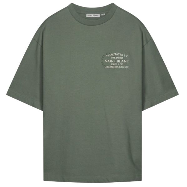 Saint Blanc Inner Circle T-shirt Donker Groen