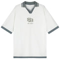 Saint Blanc Interlock Logo Jersey Wit
