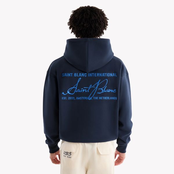 Saint Blanc International Hoodie Donker Blauw