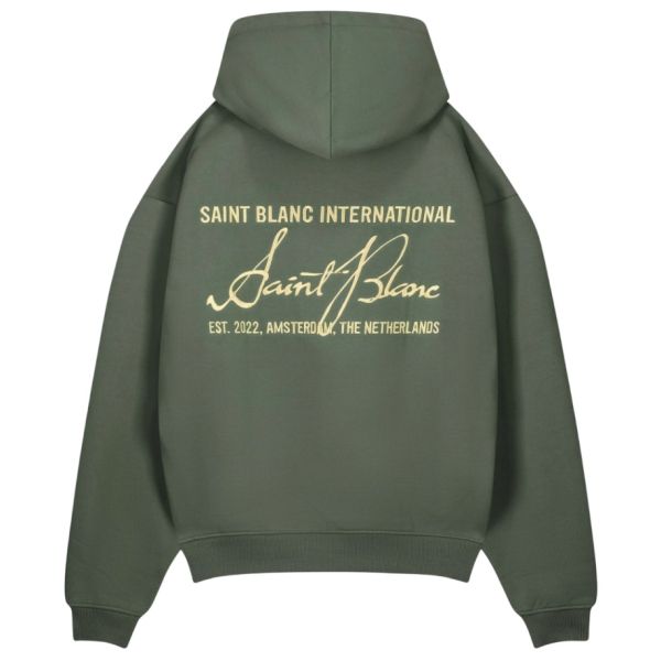 Saint Blanc International Hoodie Donker Groen