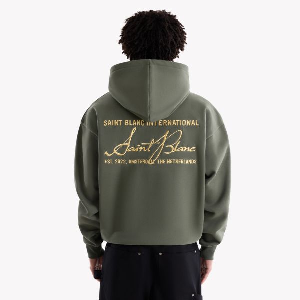Saint Blanc International Hoodie Donker Groen