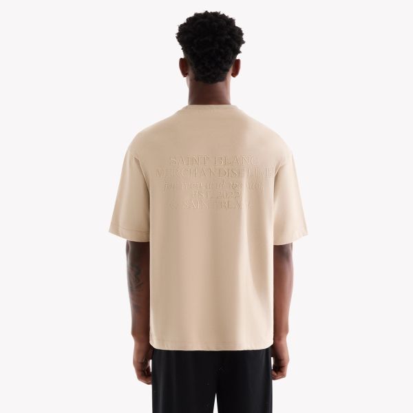 Saint Blanc M/F T-shirt Beige