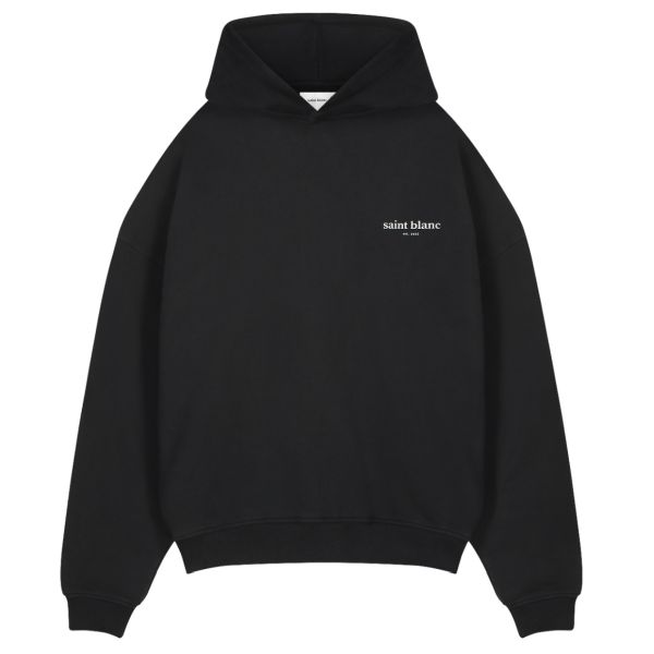 Saint Blanc No. 1 Hoodie Zwart