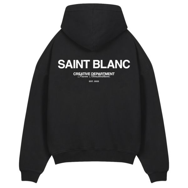 Saint Blanc No. 1 Hoodie Zwart