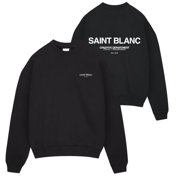 Saint Blanc No. 1 Sweater Zwart
