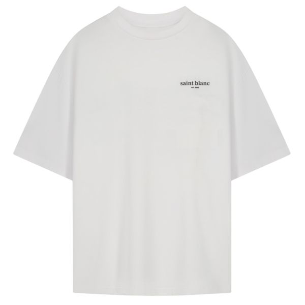 Saint Blanc No. 1 T-shirt Wit